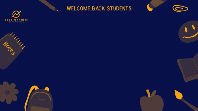 Back to School Discount Zoom background Image Preview