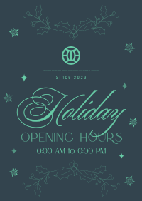 Elegant Holiday Opening Poster Image Preview