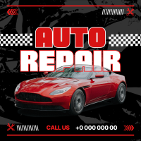 Auto Repair Service Instagram Post Design