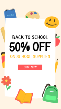 Back to School Discount Instagram story Image Preview