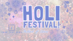 Mandala Holi Festival of Colors Video Image Preview