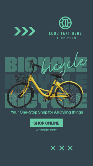 One Stop Bike Shop Instagram story Image Preview