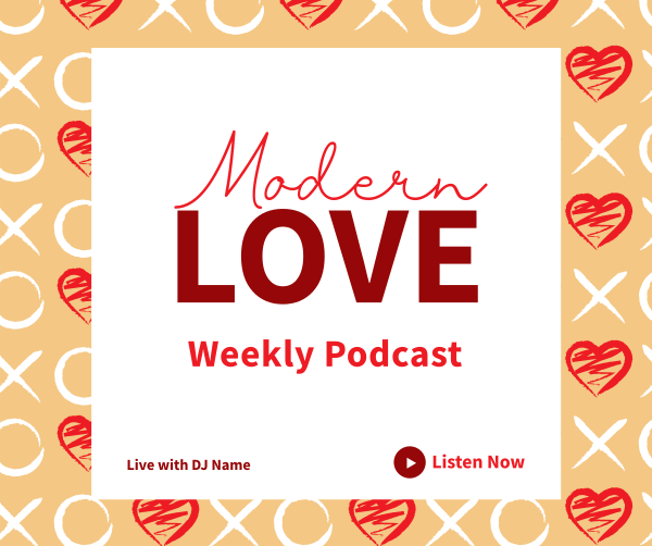 Modern Love Facebook Post Design Image Preview