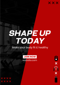 Shape Up Flyer Image Preview