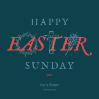 Rustic Easter Instagram post Image Preview