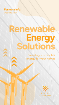 Renewable Energy Solutions Instagram reel Image Preview