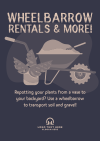 Wheelbarrow Rentals Poster Image Preview
