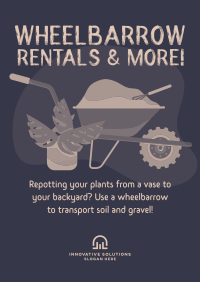 Wheelbarrow Rentals Poster Image Preview