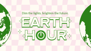 Earth Hour Retro Video Image Preview