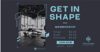 Gym Membership Facebook Ad Design