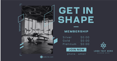 Gym Membership Facebook ad Image Preview