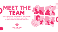 Modern Quirky Meet The Team Video Image Preview