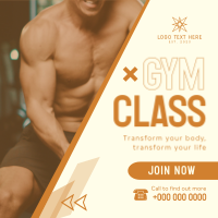 Transform Body Fitness Instagram Post Preview