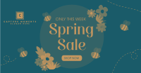 Spring Bee Sale Facebook ad Image Preview