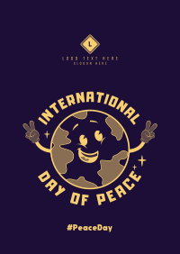 Floating Globe Peace Poster Image Preview