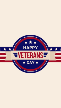 Veterans Celebration Facebook Story Design