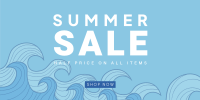 Summer Waves Sale Twitter post Image Preview