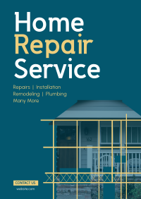 Professional Repair Service Flyer Design
