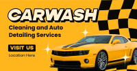 Carwash Cleaning Service Facebook ad Image Preview