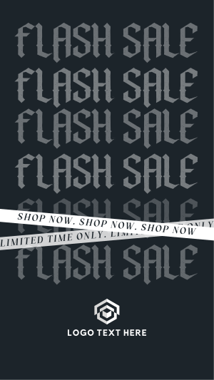 Gothic Flash Sale Video Image Preview