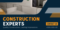 Modern Construction Experts Twitter post Image Preview