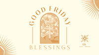 Good Friday Blessings Facebook Event Cover Image Preview