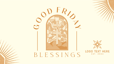 Good Friday Blessings Facebook event cover Image Preview