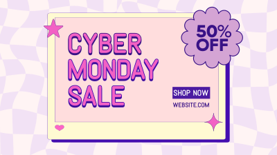 Cute Cyber Deals Facebook event cover Image Preview