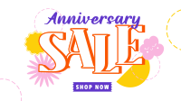 Hippie Anniversary Sale Facebook event cover Image Preview