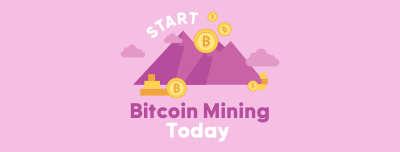 Bitcoin Mountain Facebook cover Image Preview