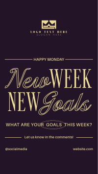 New Goals Monday Video Image Preview