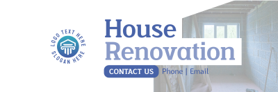 Simple Home Renovation Twitter header (cover) Image Preview