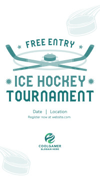 Ice Hockey Tournament Video Image Preview