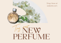 New Perfume Launch Postcard Preview