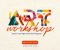 Exciting Art Workshop Facebook post Image Preview