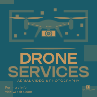 Drone Service Solutions Instagram Post Preview