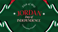 Independence Day Jordan Facebook Event Cover Design