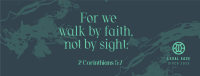 Walk by Faith Facebook cover Image Preview