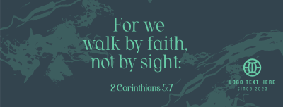 Walk by Faith Facebook cover Image Preview
