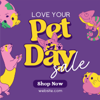 Pet Day Sale Instagram Post Design