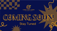 Coming Soon Curly Lines Video Image Preview
