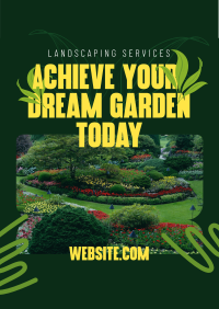 Dream Garden Flyer Design