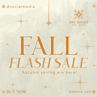 Fall Flash Sale Linkedin Post Image Preview