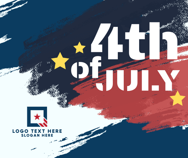 Fourth of July Facebook Post Design Image Preview