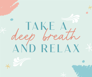 Take a deep breath Facebook post Image Preview