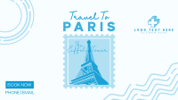 Welcome To Paris Facebook Event Cover Design