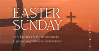 Easter Holy Cross Reminder Facebook ad Image Preview