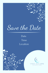 Wedding Vine Plant Invitation Preview