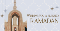 Greeting Ramadan Arch Facebook Ad Design