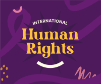 Human Rights Day Facebook Post Design
